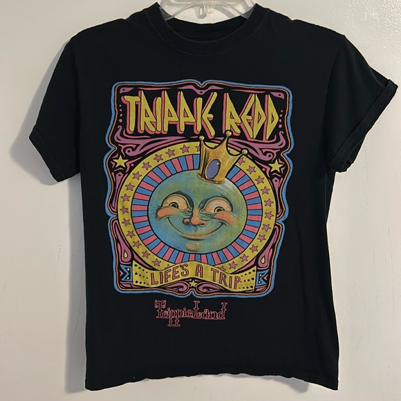 Hot Topic Trippie Redd “Life’s a Trip” Black T-shirt Size Small - Picture 1 of 4